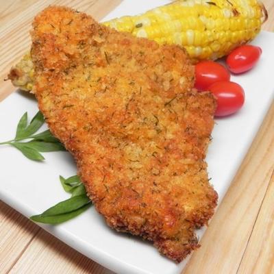 Jill's koosjer kip schnitzel