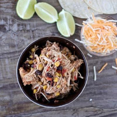 makkelijke slowcooker kip fajitas