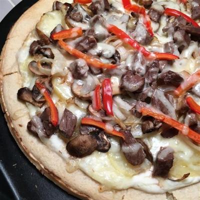 prime rib pizza