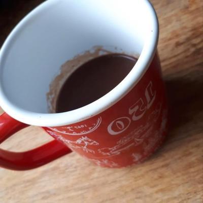 ahornsiroop warme chocolademelk