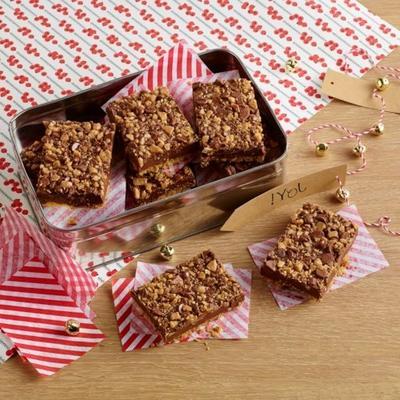 geen bakken toffee fudge bars