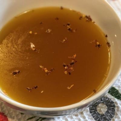 instant pot® bottenbouillon met kurkuma en gember