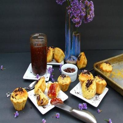 eenvoudige oranje paleo-muffins