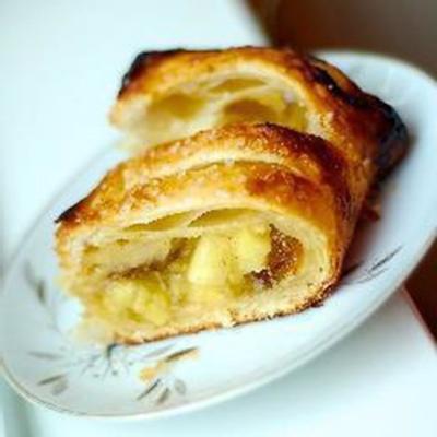 snelle bladerdeeg-appelstrudel