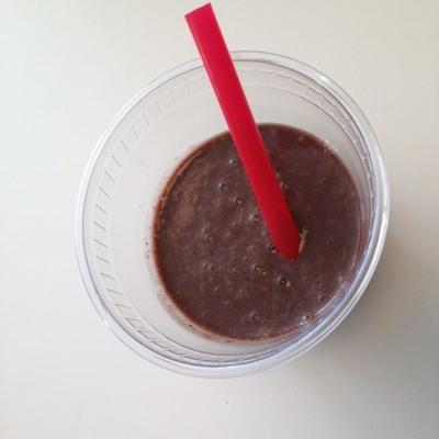 veganistische acai bananensmoothie