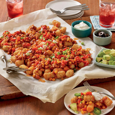 chili kaas totchos