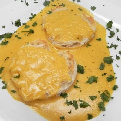 traditionele Welsh rarebit