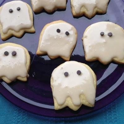 halloween ghost cookies