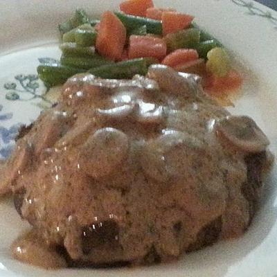 low-carb salisbury steak