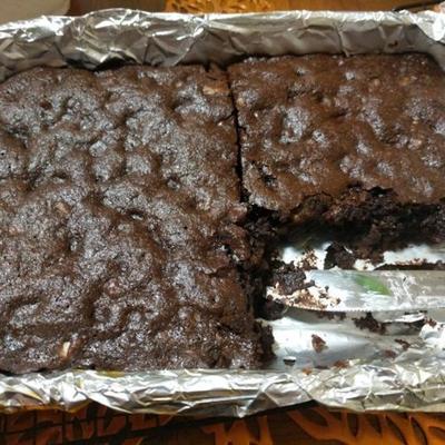 zoetsappige brownies