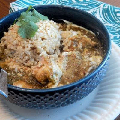 Indische kip Korma in de slowcooker