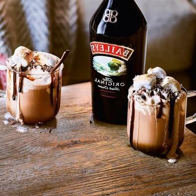 Baileys warme chocolademelk