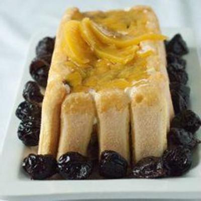 pave de pessego (braziliaans perzik dessert)
