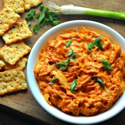 instant pot® zonder stress buffalo chicken dip