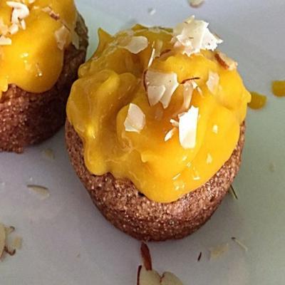 no-egg mango cupcakes