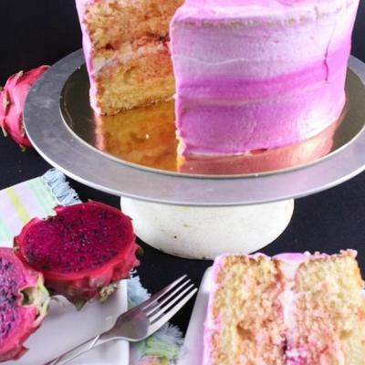 dragon fruit cake