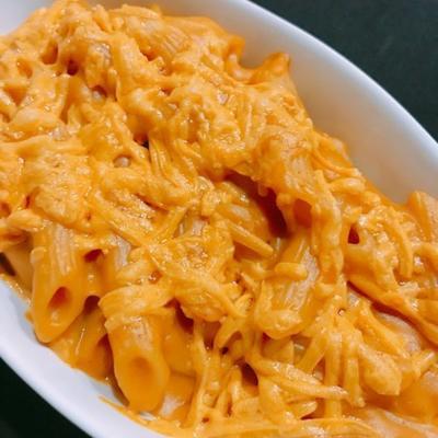 veganistisch pompoen macaroni en kaas