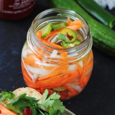 pittige Vietnamese snel gekruide groenten