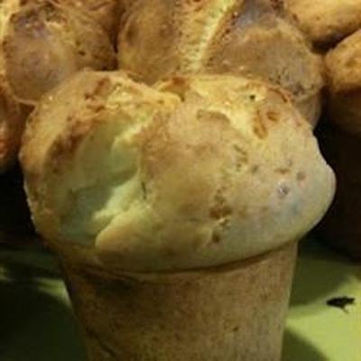 keto kwark en dille popovers