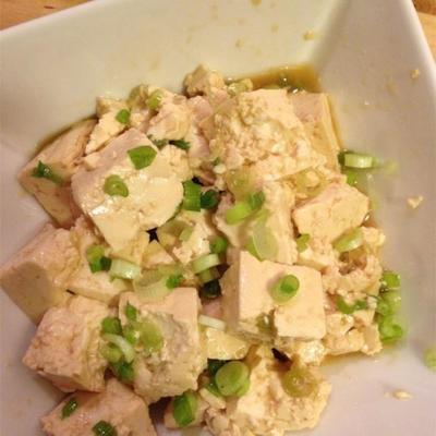 snelle en gemakkelijke tofu salade