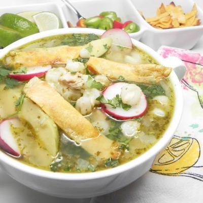 instant pot® chicken posole verde