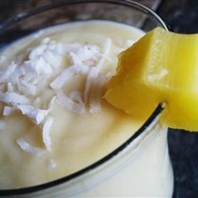 Pina Colada-smoothie met yoghurt