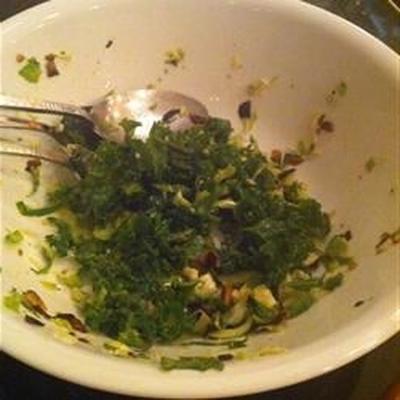 pittige en smakelijke boerenkool salade