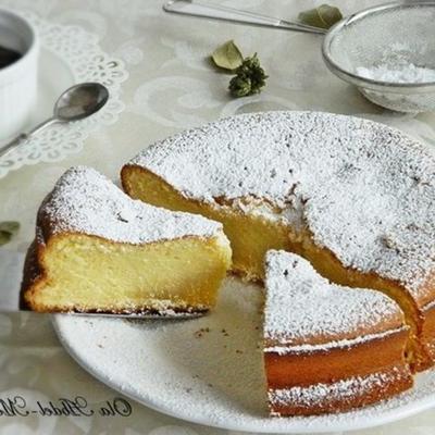 makkelijke cake met gecondenseerde melk