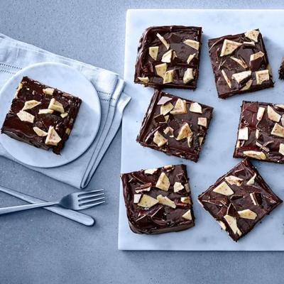 ghirardelli pepermuntschors brownies