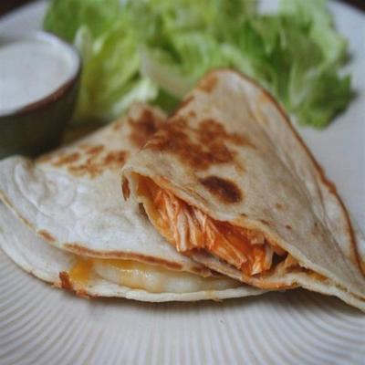 slowcooker kip quesadillas