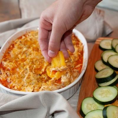 instant pot® buffalo ranch chicken dip