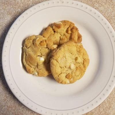 witte chocolade boterscotch rum cookies