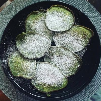 matcha groene thee pannekoek