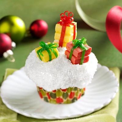 santa's workshop cupcakes