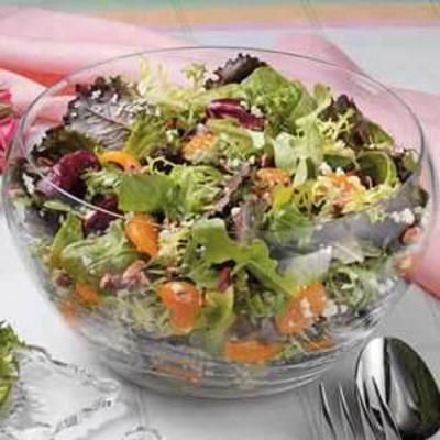 de lente gooide salade