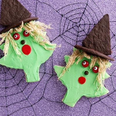 halloween uitgesneden cookies