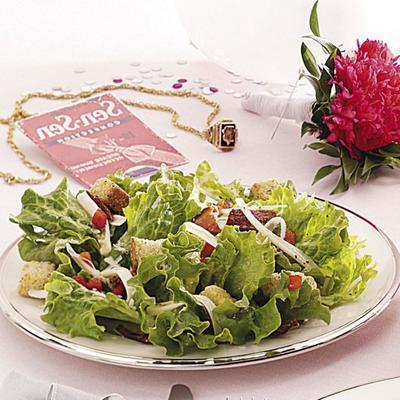 bacon parmezaanse salade