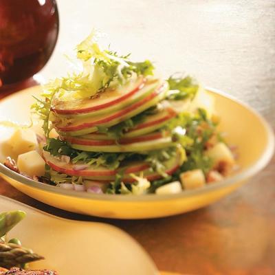 pecannootensalade met esdoornvinaigrette