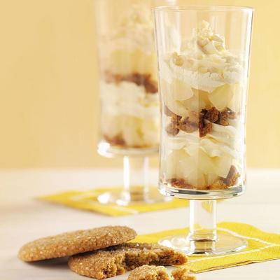 melasse koekjes en peren kleinigheden