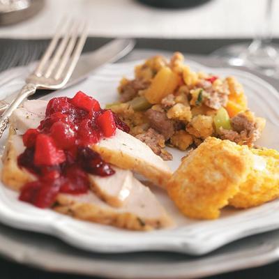 cranberry saus verrukking