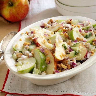 apple twist tzatziki salade