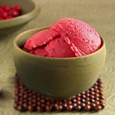cranberry sorbet