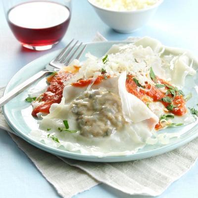 morille paddenstoelenravioli