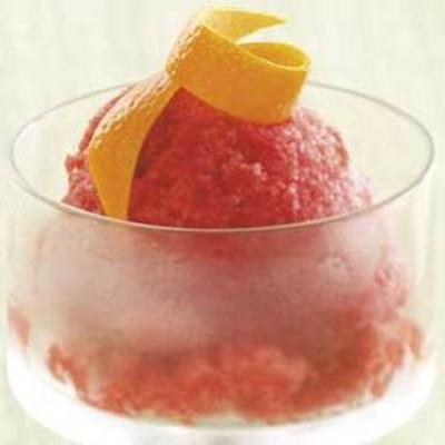 citrus bessen sorbet