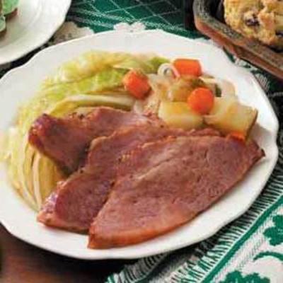 corned beef en kool