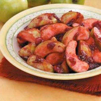 cranberry apple saute