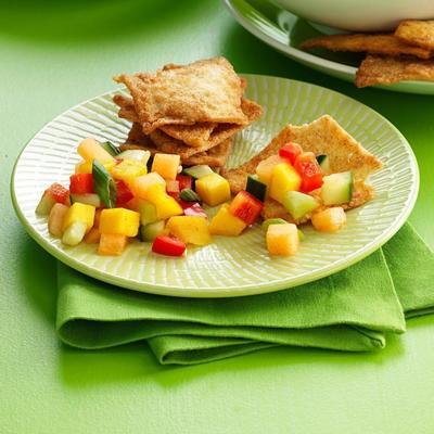 sappige fruitsalsa