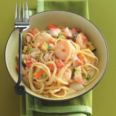 zeevruchten pasta primavera