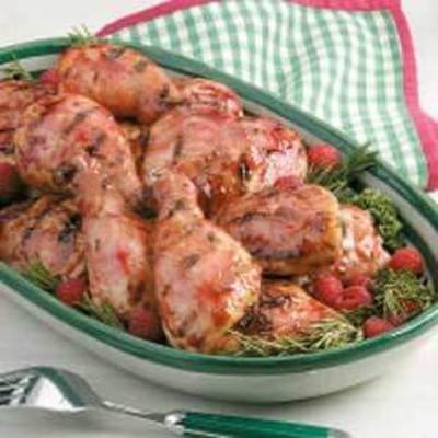 gegrilde frambozen kip