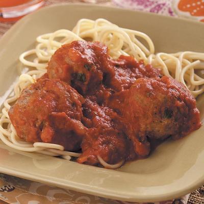 spaghetti en gehaktballen